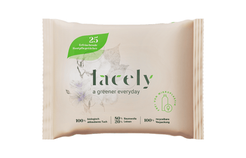 lacely Hautpflegetücher | 24er Pack x 25 Tücher